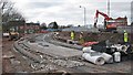 Tramway tracklaying at Meadows Way