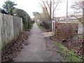 Footpath to Steyning Grammar School