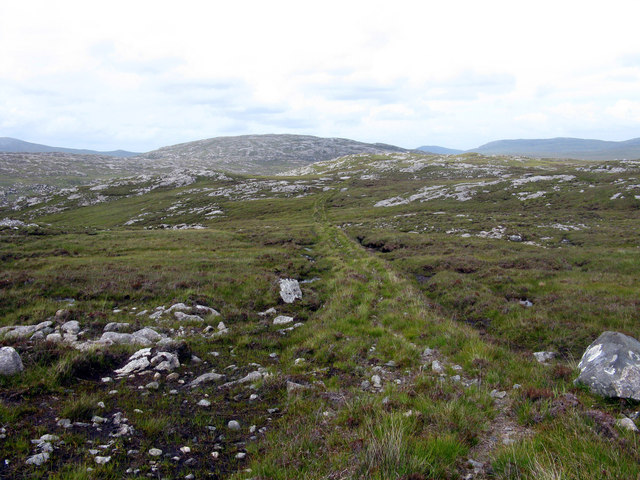 The path from Direascal to Kinlochresort
