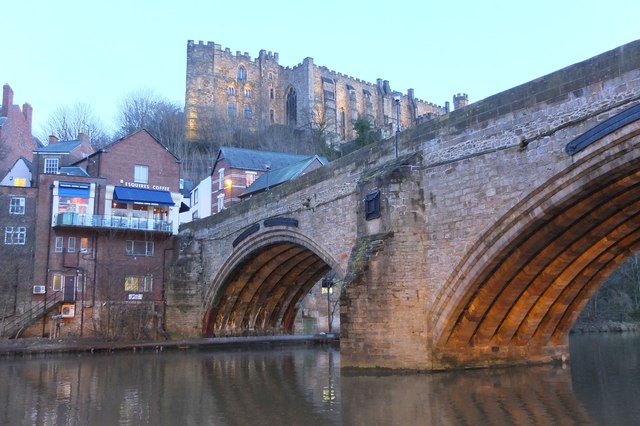 Framwelgate Bridge and Durham Castle