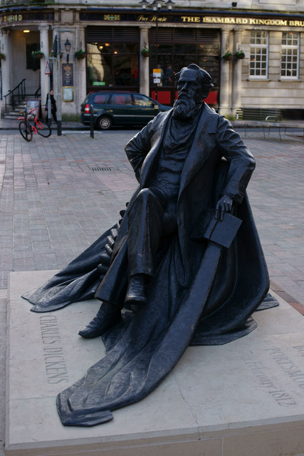Statue of Charles Dickens
