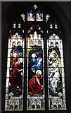 TL8741 : St. Peter's Church, Sudbury - stained glass window by Mike Quinn