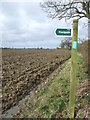 Footpath Sign