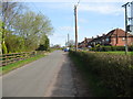SK1727 : Approaching the village 1 - Hanbury, Staffordshire by Martin Richard Phelan