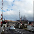 Western side of Wellington Street level crossing, Aberdare