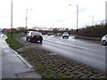 Longlands Road (A1085), approaching roundabout