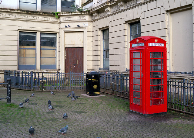 Telephone call box, Belfast