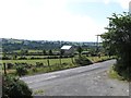 Junction of the Aughrim Quarry road with Aughrim Road