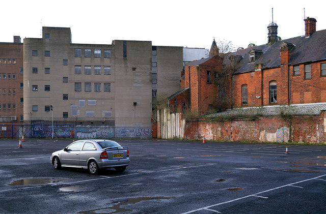 Car park, Belfast © Rossographer :: Geograph Britain and Ireland