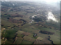 Flooded River Stort from the air