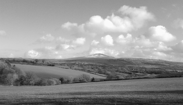 Titterstone Clee from Hopton Cangeford