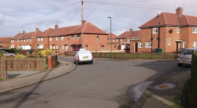 Council Houses in Boosbeck