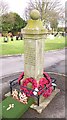 War Memorial in Boosbeck Cementary