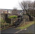 Steps from Cardiff Road to New Road, Mountain Ash