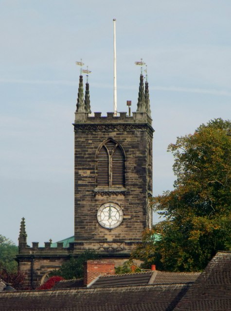 Tower, Stone parish church