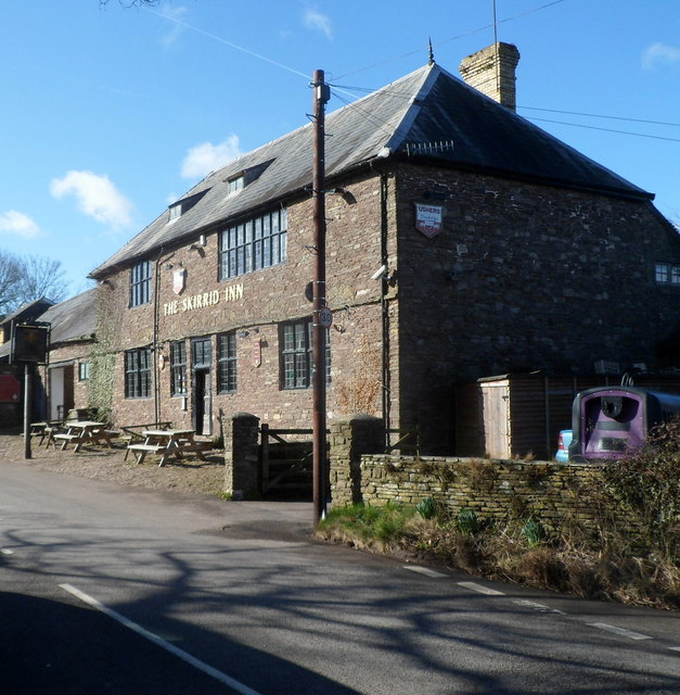 The Skirrid Inn, Llanvihangel Crucorney © Jaggery :: Geograph Britain ...