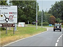TM1422 : Colchester Road approaching Weeley Bypass by David Dixon
