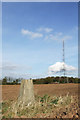 Schrog Hill Ordnance Survey Trig Pillar