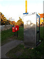 Rigbourne Hill Postbox, Royal Mail Dump Box & Telephone Box