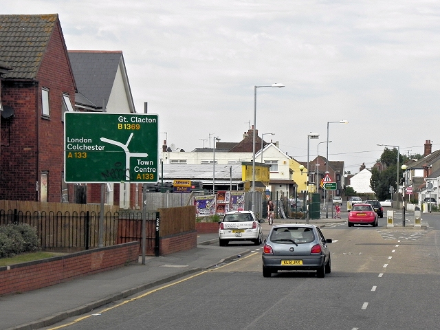 Clacton-on-Sea, Old Road © David Dixon cc-by-sa/2.0 :: Geograph Britain ...