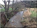 Fordoun Burn in spate