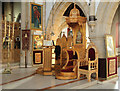 St Martin (St Demetrios), Town Road, Edmonton - Throne