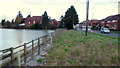 Floodwater on the rise at Longford