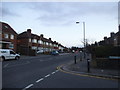 Verdant Lane at the junction of Sandhurst Road