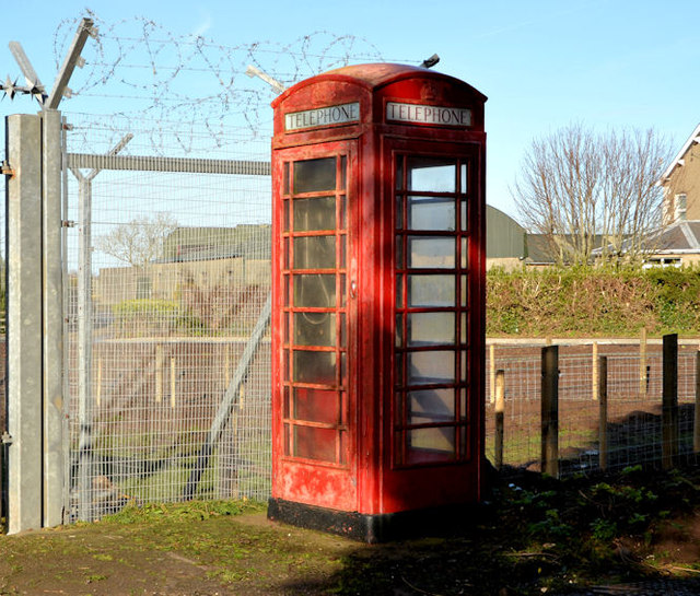 "K6" telephone box, Islandmagee