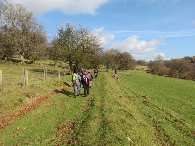 Llwybr Manmoel / Manmoel path © Alan Richards :: Geograph Britain and ...