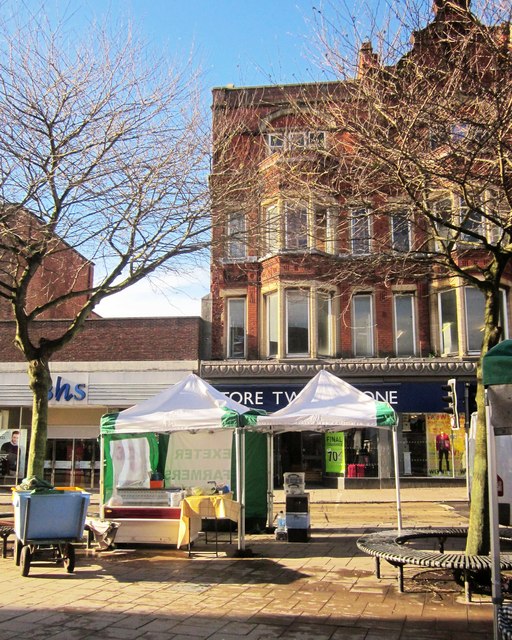 Street stalls, Exeter