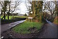 Mid Devon : Road Junction & Silverton Sign