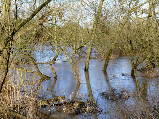 High water on the River Trent