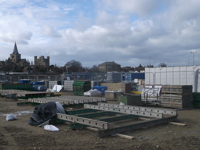 Contractors Yard, Rochester Station works