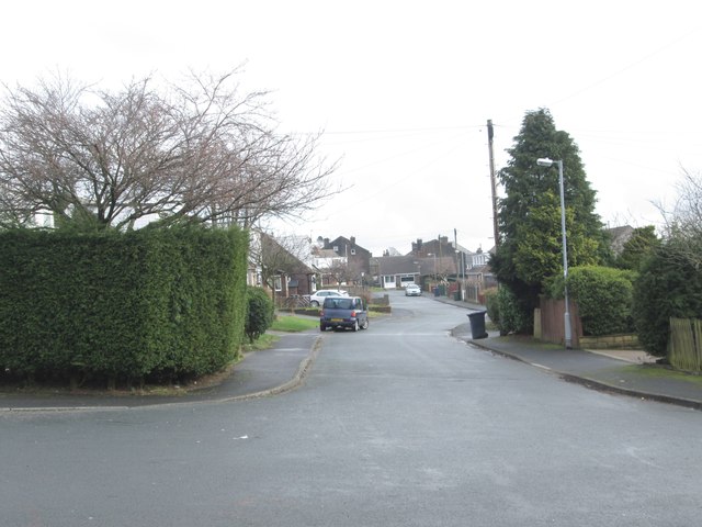 Longhouse Drive - viewed from Clock Lane