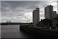 Storm clouds brewing over Blackwall Reach