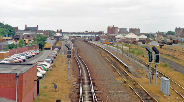 Selby station, 1992