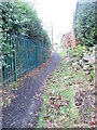 Footpath - Foster Park Road