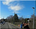 Blue bin day in Grove near Retford