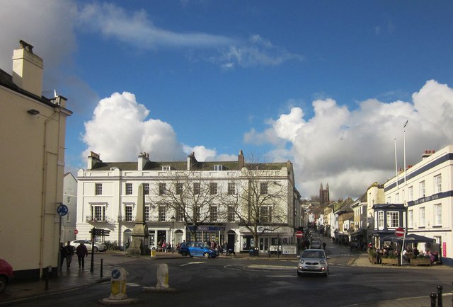 The Plains, Totnes © Derek Harper Cc-by-sa/2.0 :: Geograph Britain And ...