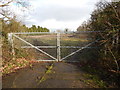 Gate at Henley Road, Castle Hill