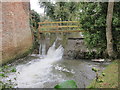 The weir and millpool at Portridge Mill