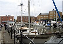 SO8218 : Gloucester Docks by Jeff Buck