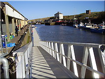 NT9464 : Eyemouth Harbour by Adam D Hope