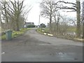 The entrance to Laddingford Farm