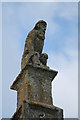 TG0443 : Monkey on Pinnacle, St Margaret's church by J.Hannan-Briggs