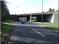A1(M) bridge over the Great North Road (B197)