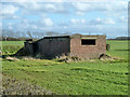 Military-looking  building near Charndon