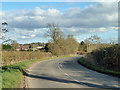 The road to Steeple Claydon