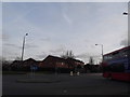 Roundabout on Crossway, Thamesmead